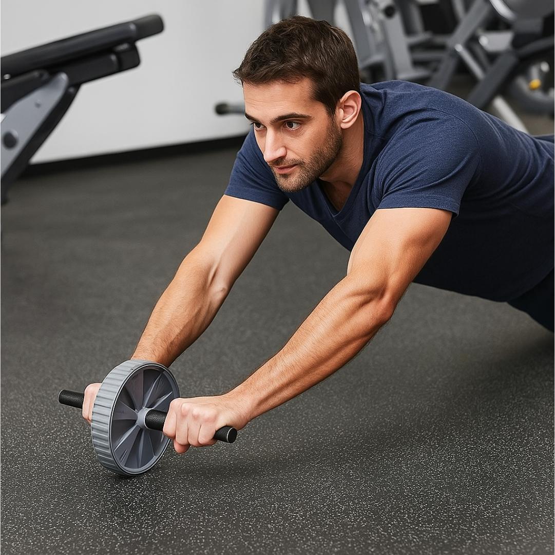 Roue Abdominale Compacte – Gainage & Puissance Noyau Admin Justfocus - LTE