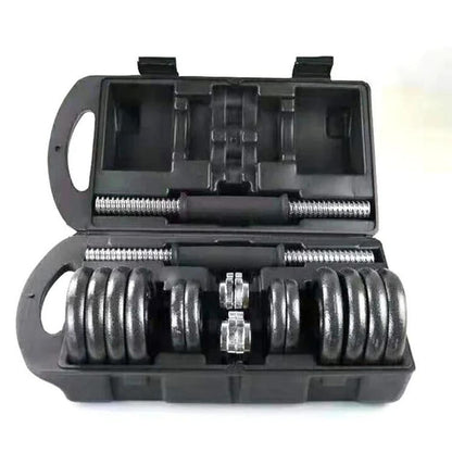 Kit Haltères Ajustables avec Mallette – Force, Polyvalence, Liberté Admin Justfocus - LTE